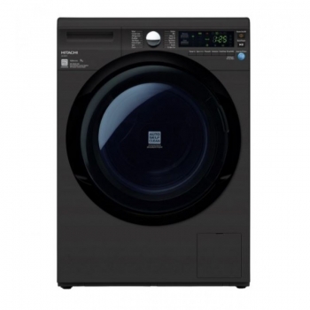 【已停產】Hitachi 日立 BD-90XFV 9.0公斤 1600轉 變頻 前置式洗衣機 (鋼銀色) (可飛頂)